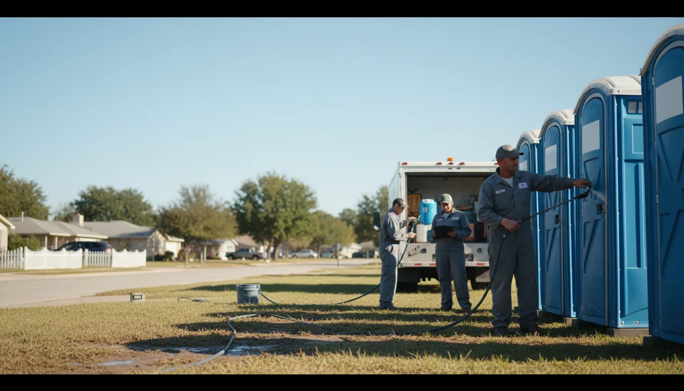 Long-Term Portable Toilet Rental in Jewell, KS near me